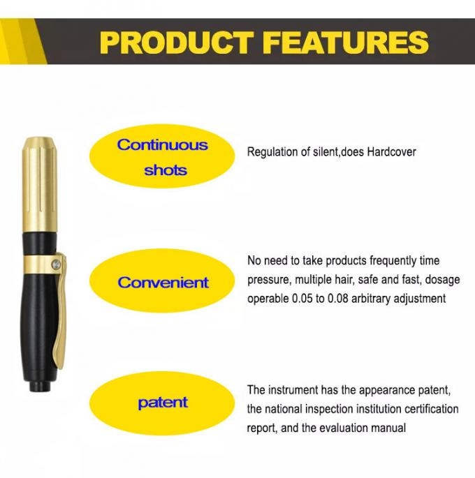 features of No-Needle Mesotherapy Device