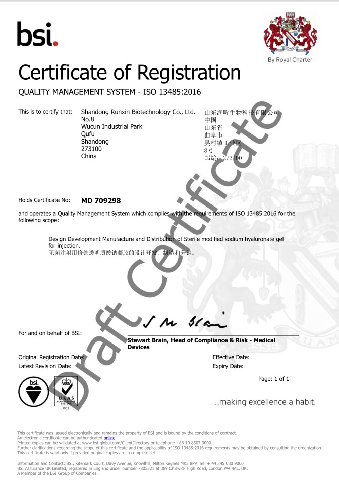 Academy 24mg/Ml Injectable Hyaluronic Acid Dermal Filler 2ml