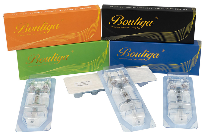 High Concentration 24mg/Ml Injectable Hyaluronic Acid Dermal Filler For Face Shaping