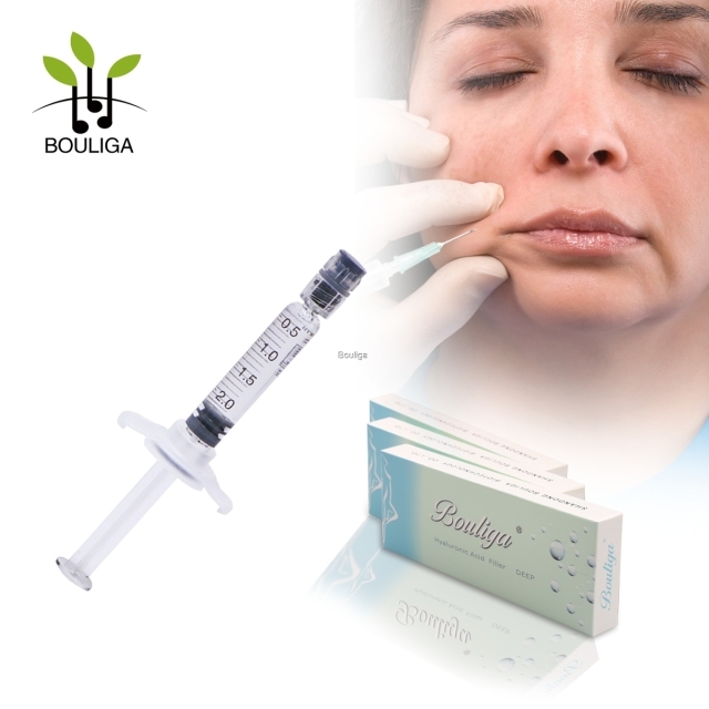 2ml Non Permanent Hyaluronic Acid Dermal Filler Pure HA Injections Crosslinked