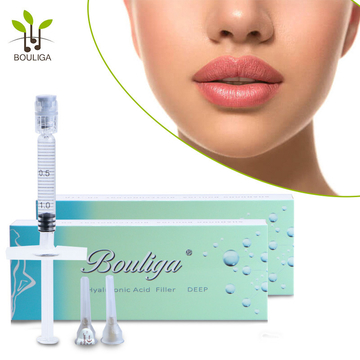 OEM Hyaluronic Acid Dermal Filler / Cross Linked HA Filler For Lips