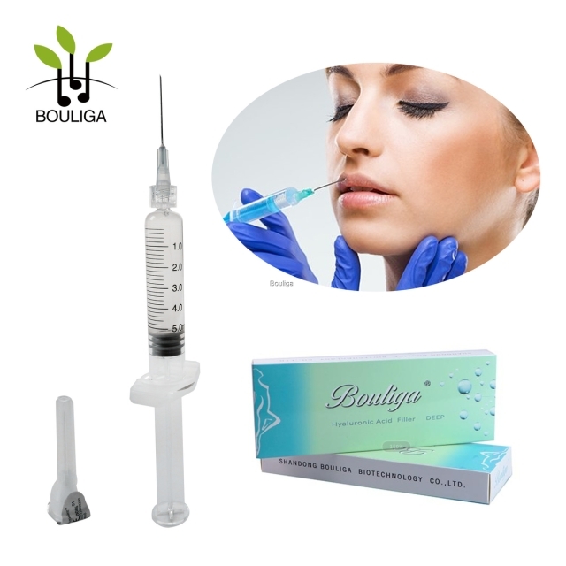 crosslinked hyaluronic acid dermal filler  for chins,lips,nose