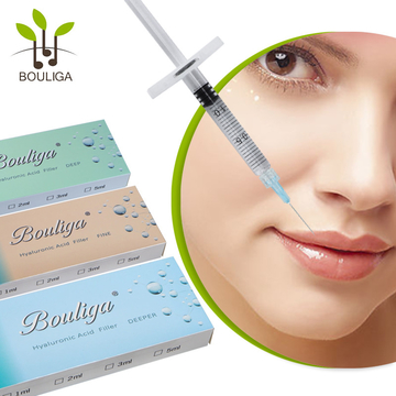 Single phase hyaluronic acid monophasic dermal filler Tear trough filler Cheeks augmentation injectable filler