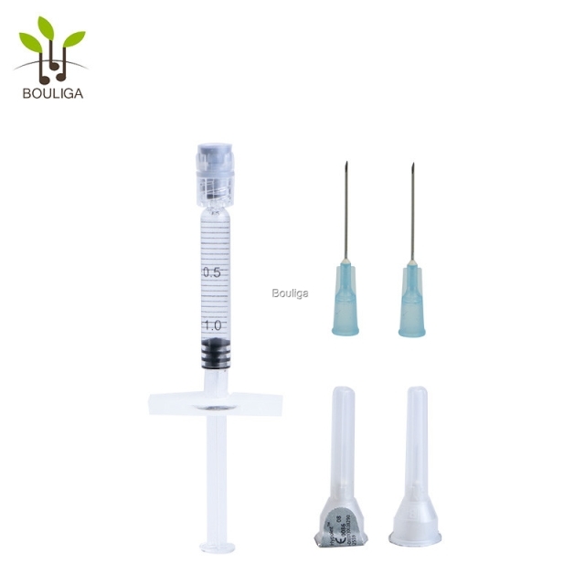 3ml Injectable Hyaluronic Acid Dermal Filler Crosslinked And Non Crosslinked Gel